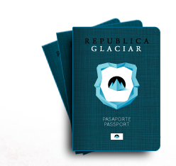 pasaporte la República Glaciar